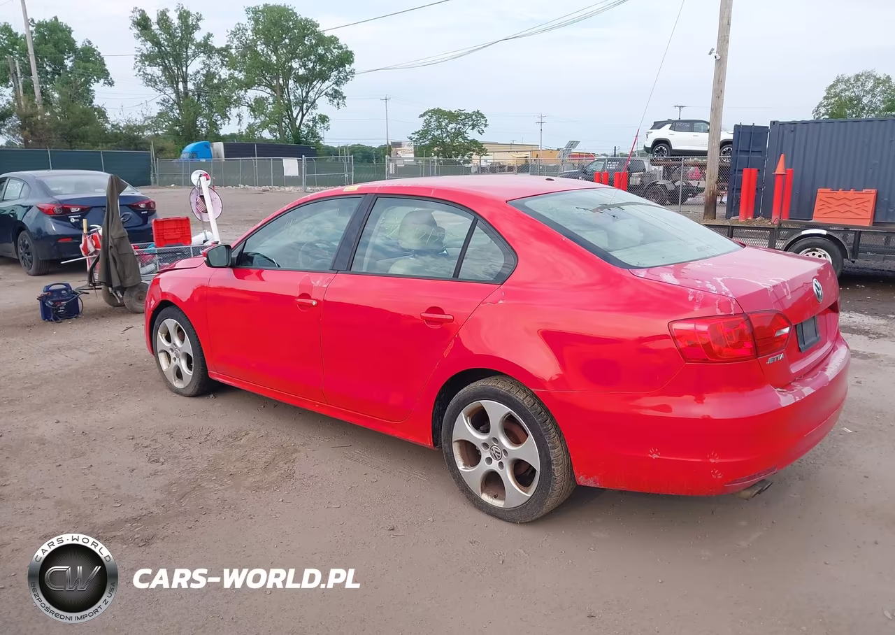 2012 Volkswagen Jetta 2.5L Se VIN:3VWDX7AJ3CM388501 - 3