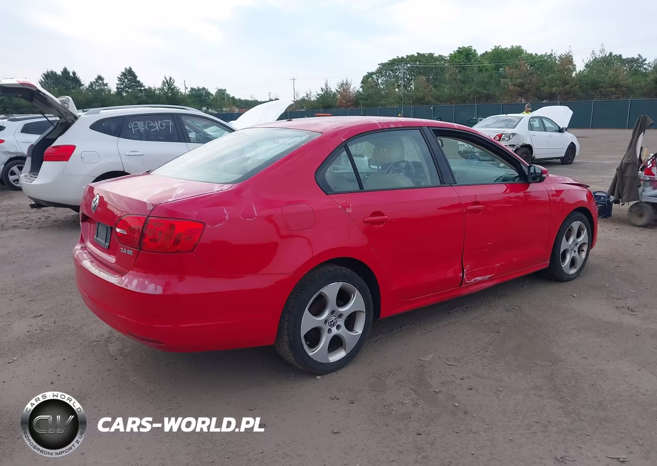 2012 Volkswagen Jetta 2.5L Se VIN:3VWDX7AJ3CM388501 - 4
