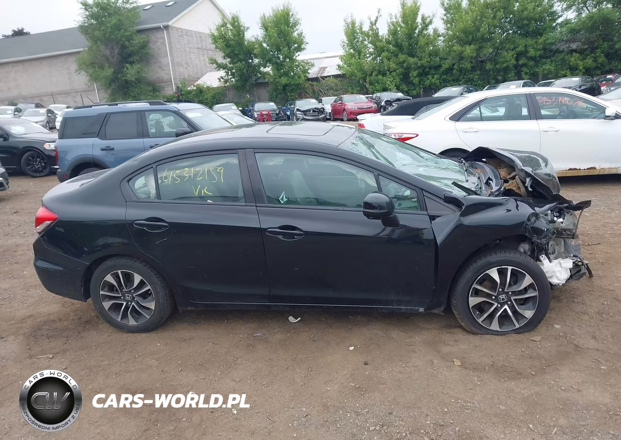 2013 Honda Civic Ex VIN:19XFB2F86DE014205 - 14