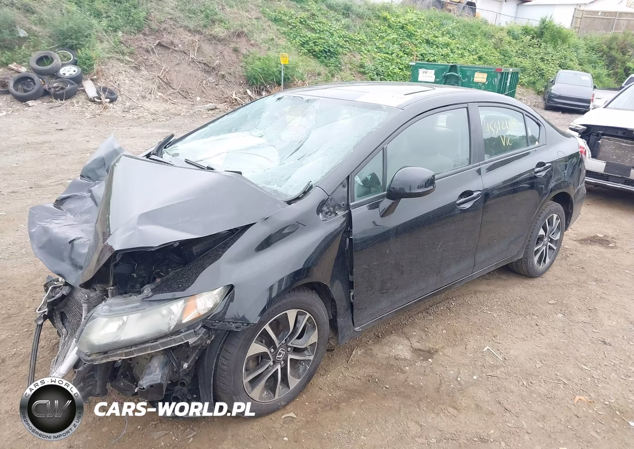 2013 Honda Civic Ex VIN:19XFB2F86DE014205 - 2
