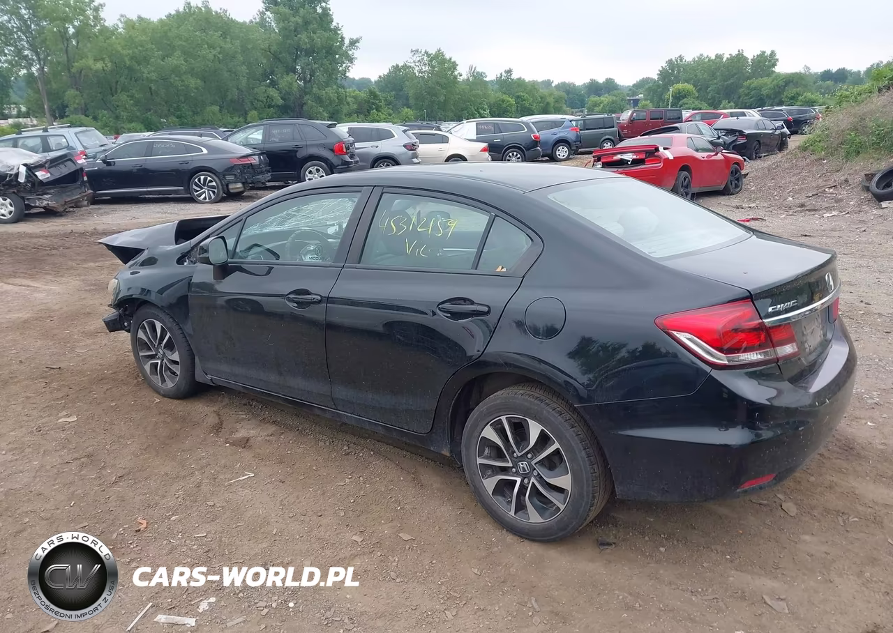 2013 Honda Civic Ex VIN:19XFB2F86DE014205 - 3