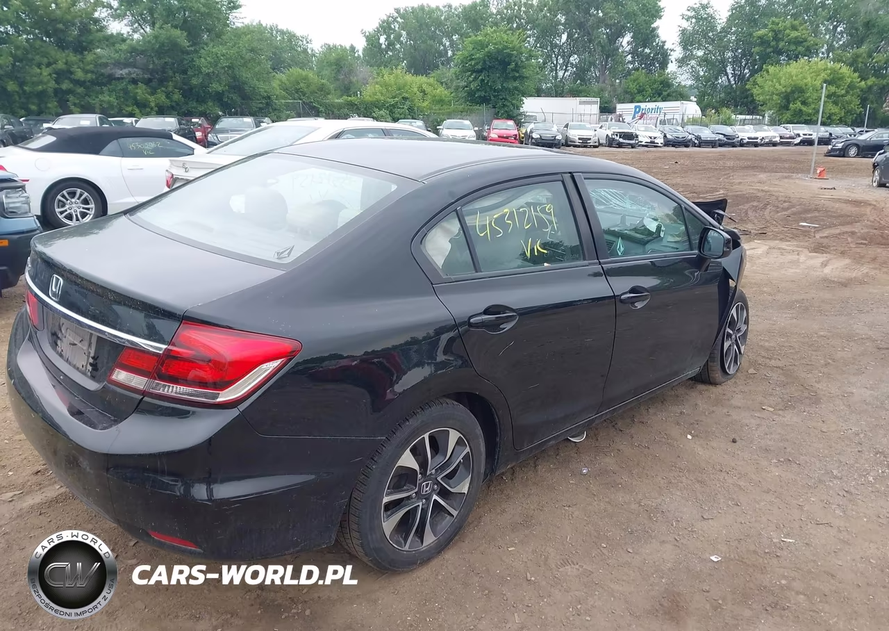 2013 Honda Civic Ex VIN:19XFB2F86DE014205 - 4