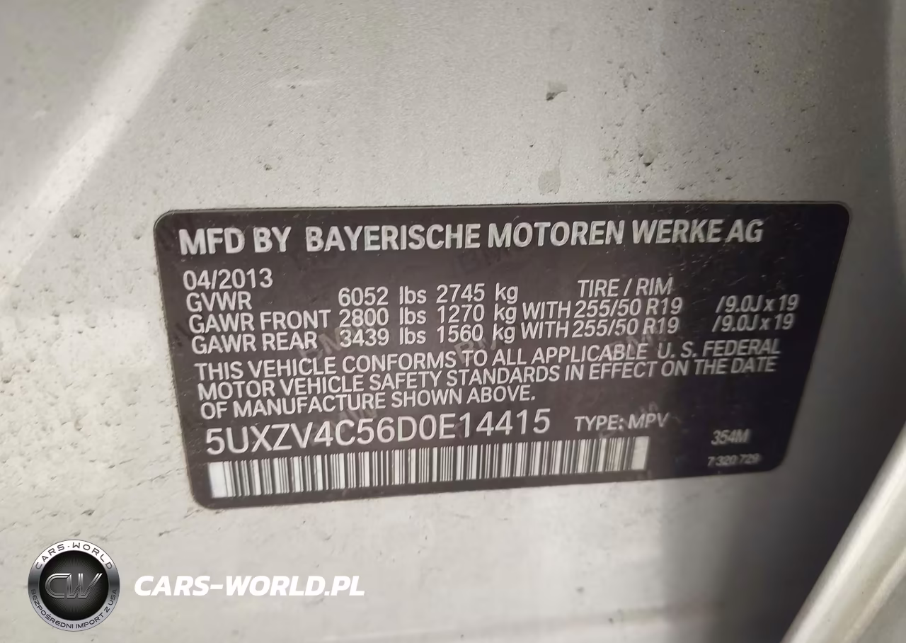 2013 BMW X5 xDrive35I-xDrive35I Premium-xDrive35I Sport Activity VIN:5UXZV4C56D0E14415 - 9