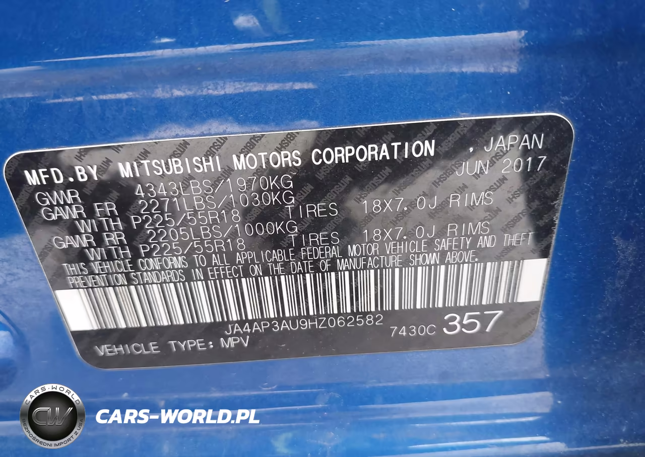 2017 Mitsubishi Outlander Sport 2.0 Le VIN:JA4AP3AU9HZ062582 - 9