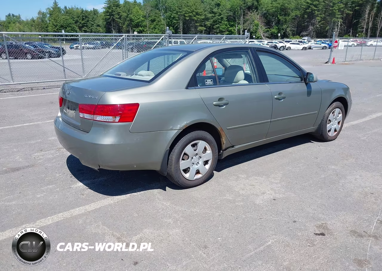 2007 Hyundai Sonata Gls-Gls W-Xm VIN:5NPET46C17H221030 - 4
