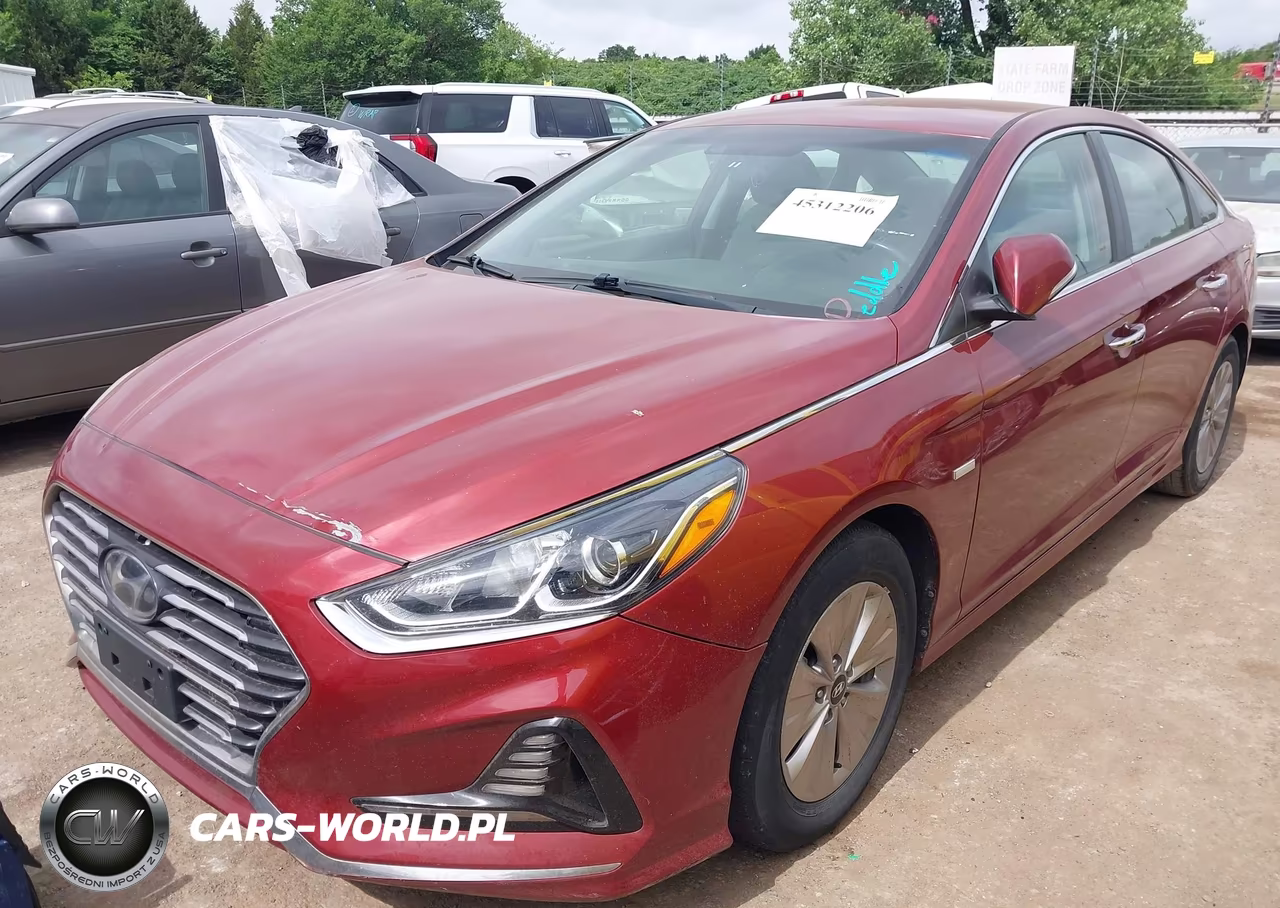 2018 Hyundai Sonata Hybrid Se VIN:KMHE24L35JA082151 - 2