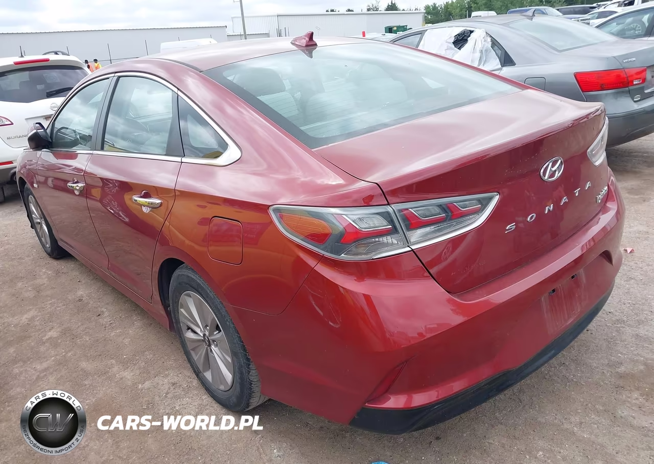 2018 Hyundai Sonata Hybrid Se VIN:KMHE24L35JA082151 - 3