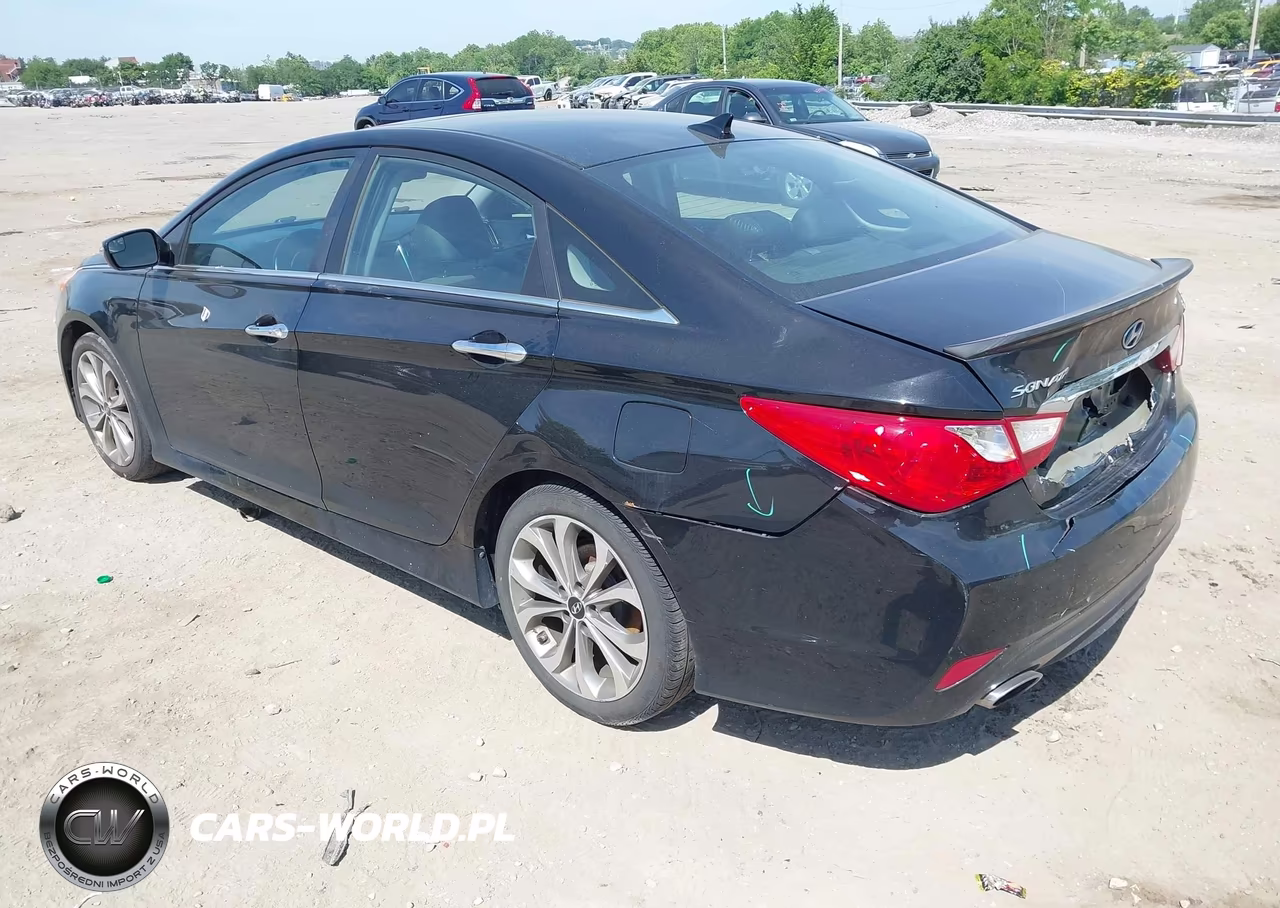 2014 Hyundai Sonata Se VIN:5NPEC4AC6EH901140 - 3