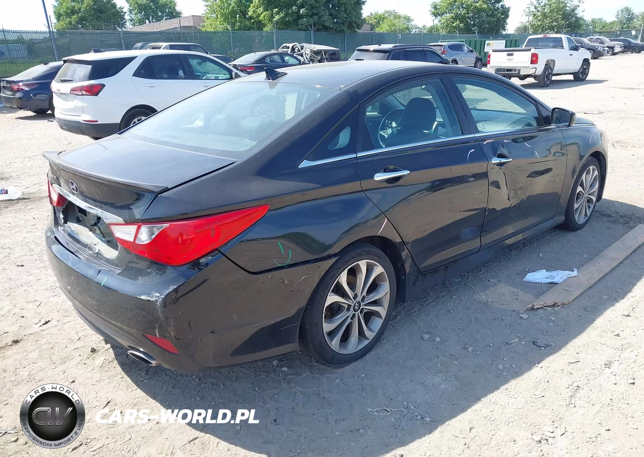 2014 Hyundai Sonata Se VIN:5NPEC4AC6EH901140 - 4