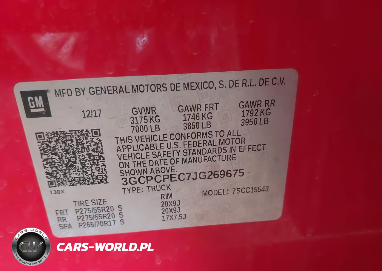 2018 Chevrolet Silverado 1500 Custom VIN:3GCPCPEC7JG269675 - 9