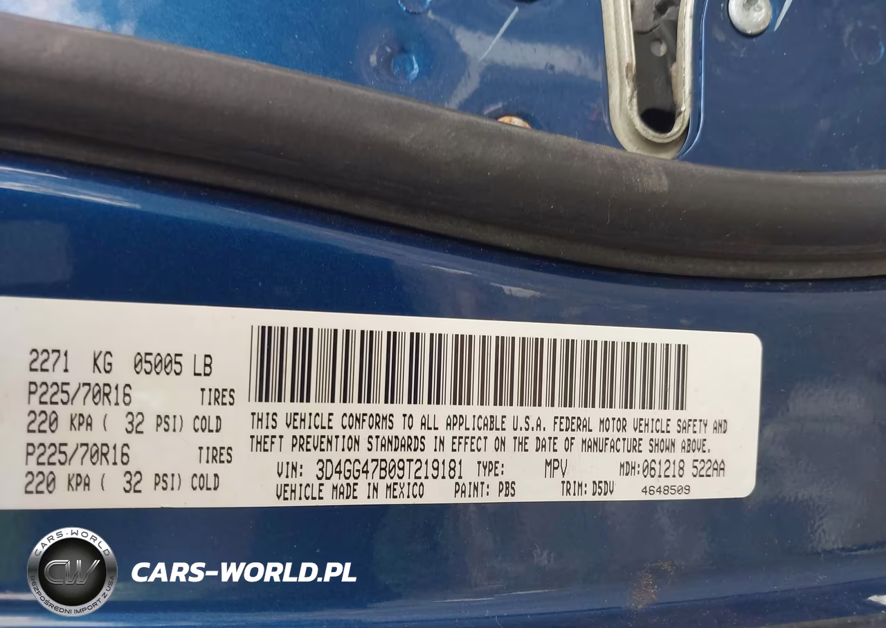 2009 Dodge Journey Se VIN:3D4GG47B09T219181 - 9