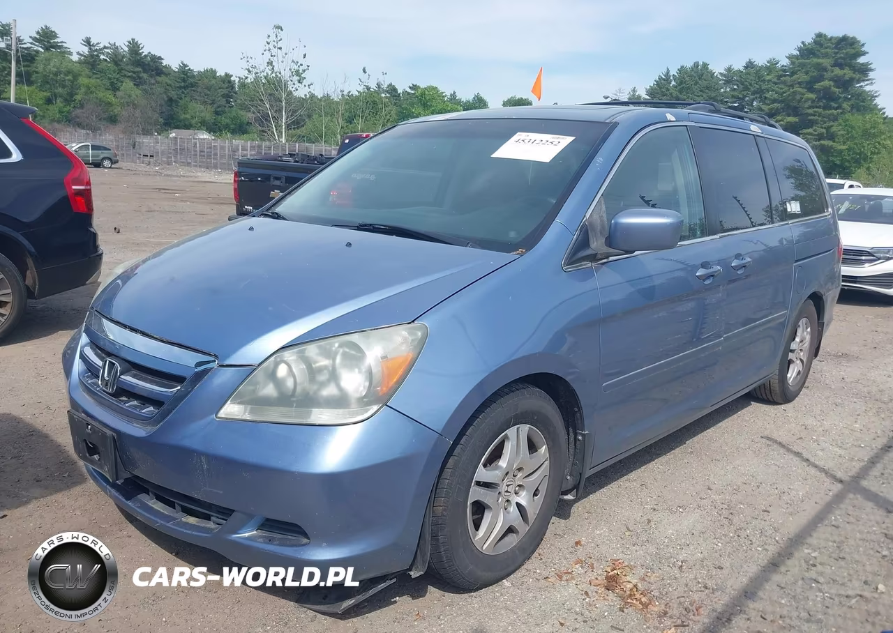 2007 Honda Odyssey Ex-L VIN:5FNRL38637B001518 - 2