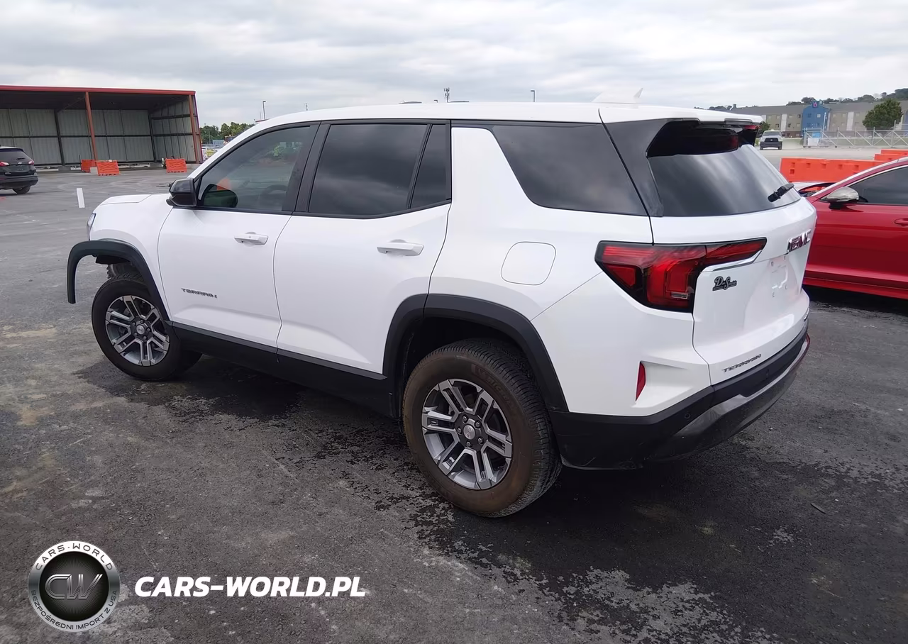 2025 GMC Terrain Fwd Elevation VIN:3GKALMEG9SL294761 - 3