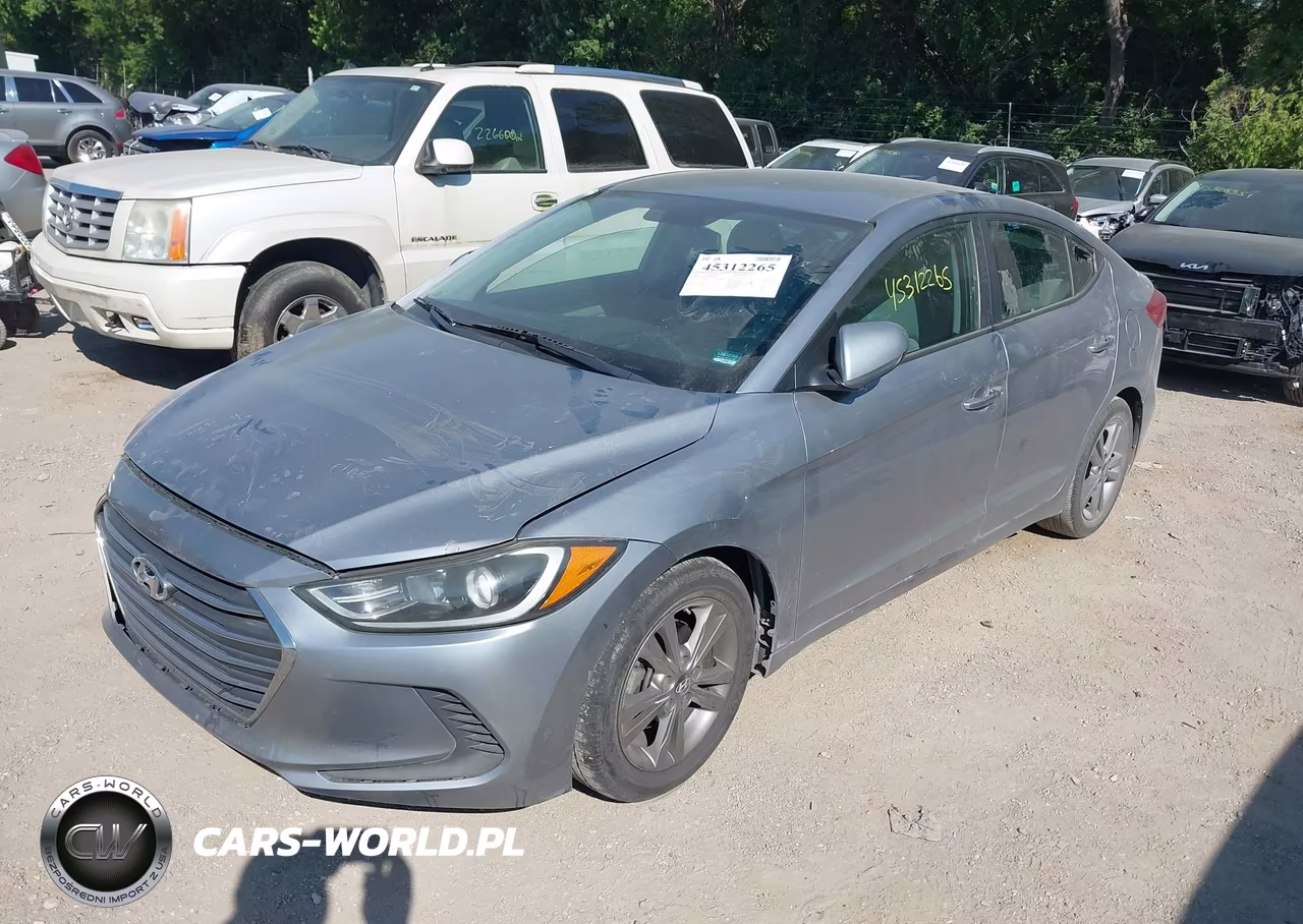 2017 Hyundai Elantra Se VIN:5NPD84LF6HH095843 - 2