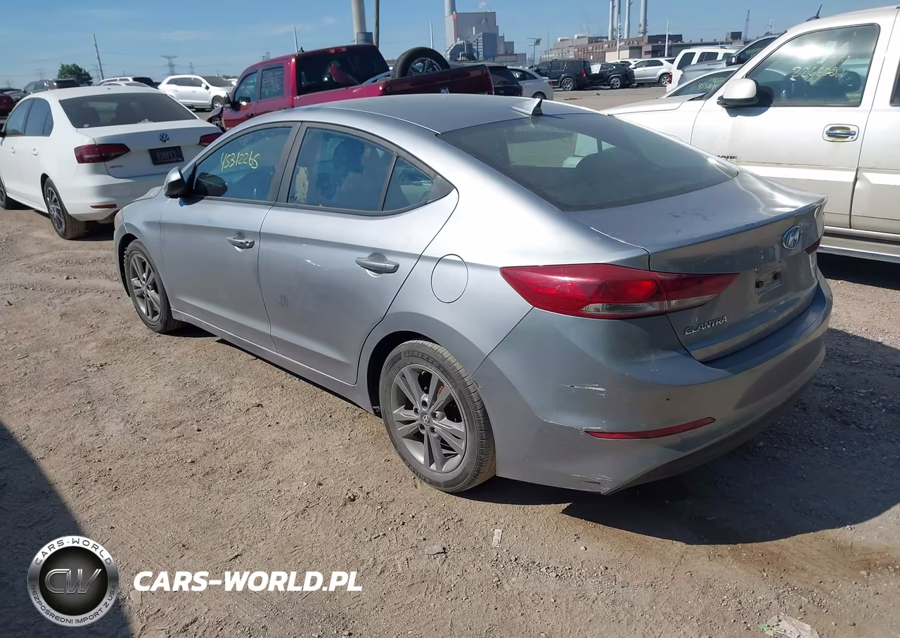 2017 Hyundai Elantra Se VIN:5NPD84LF6HH095843 - 3