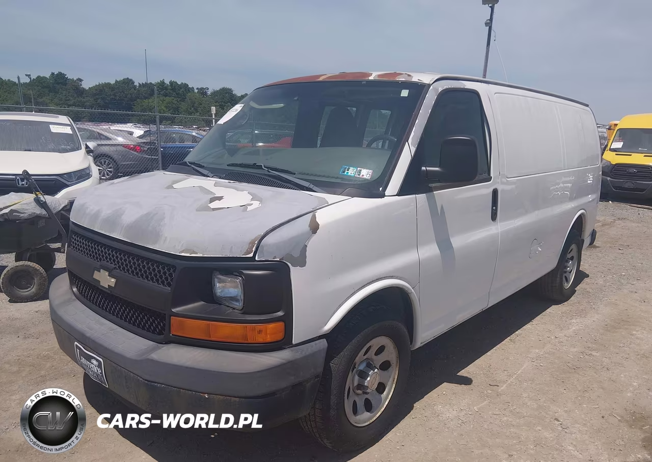 2010 Chevrolet Express 1500 Work Van VIN:1GCUGADX5A1113318 - 2