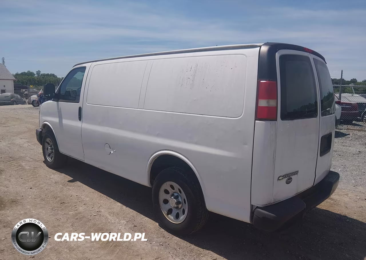 2010 Chevrolet Express 1500 Work Van VIN:1GCUGADX5A1113318 - 3