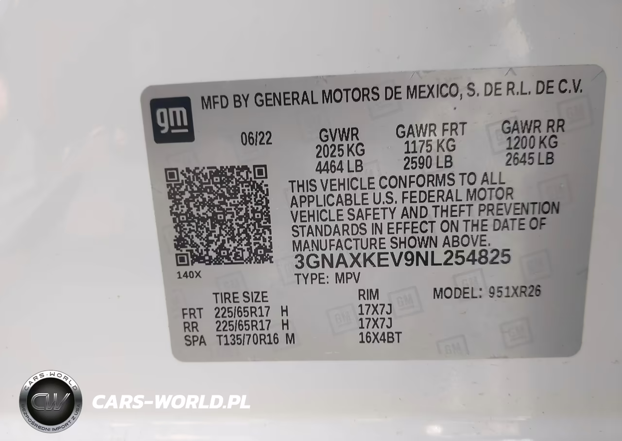 2022 Chevrolet Equinox Fwd Lt VIN:3GNAXKEV9NL254825 - 9