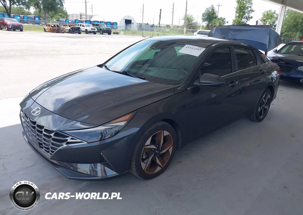2021 Hyundai Elantra Limited VIN:5NPLP4AG2MH037555 - 2