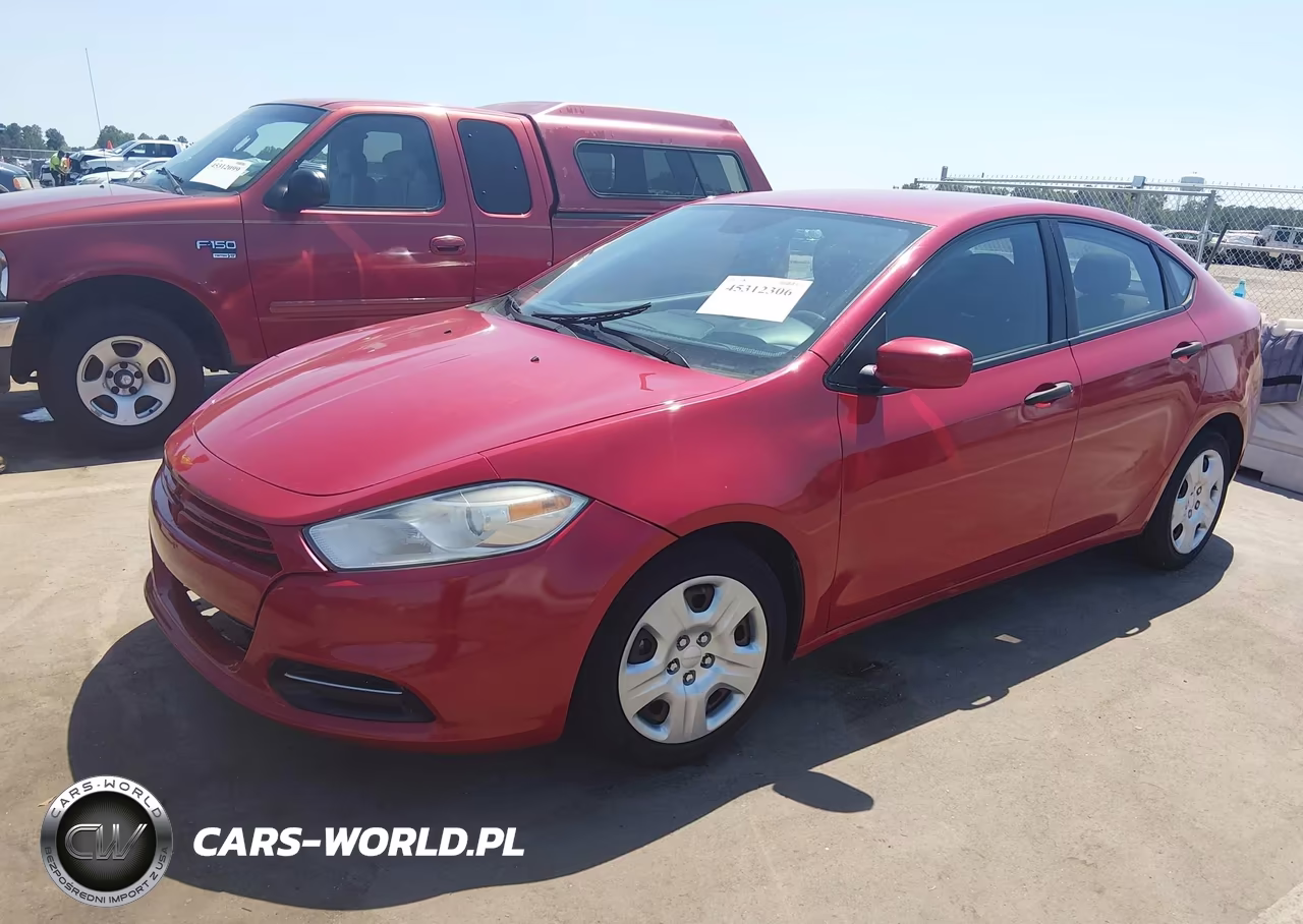 2013 Dodge Dart Se VIN:1C3CDFAA5DD287642 - 2