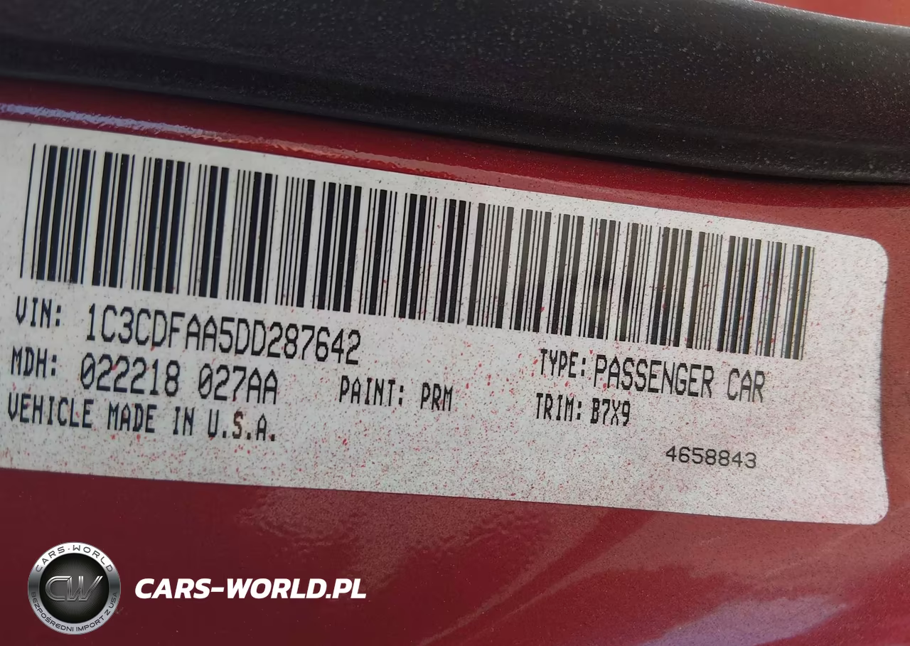 2013 Dodge Dart Se VIN:1C3CDFAA5DD287642 - 9