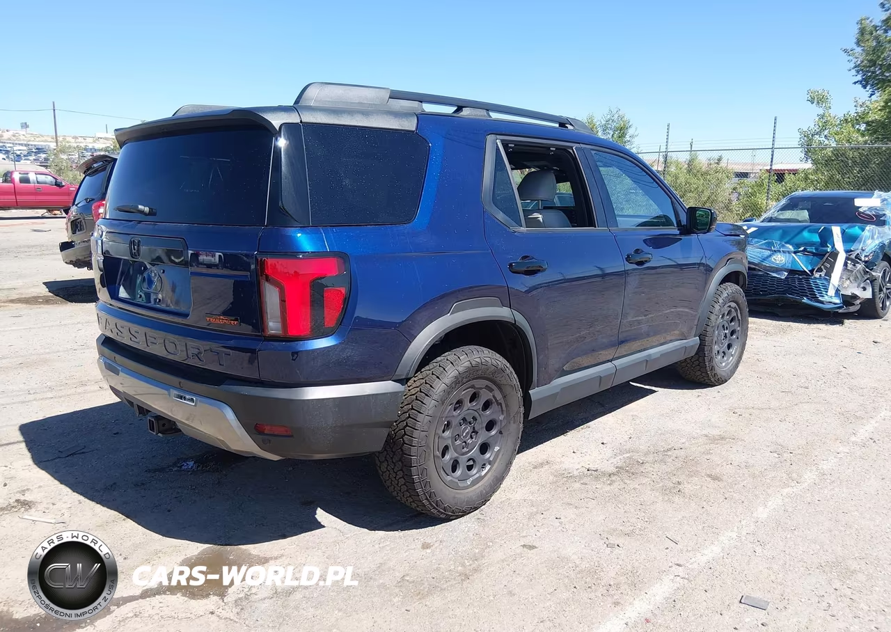 2026 Honda Passport Awd Trailsport Elite-Awd Trailsport Elite Blackout VIN:5FNYF9H81TB067762 - 4