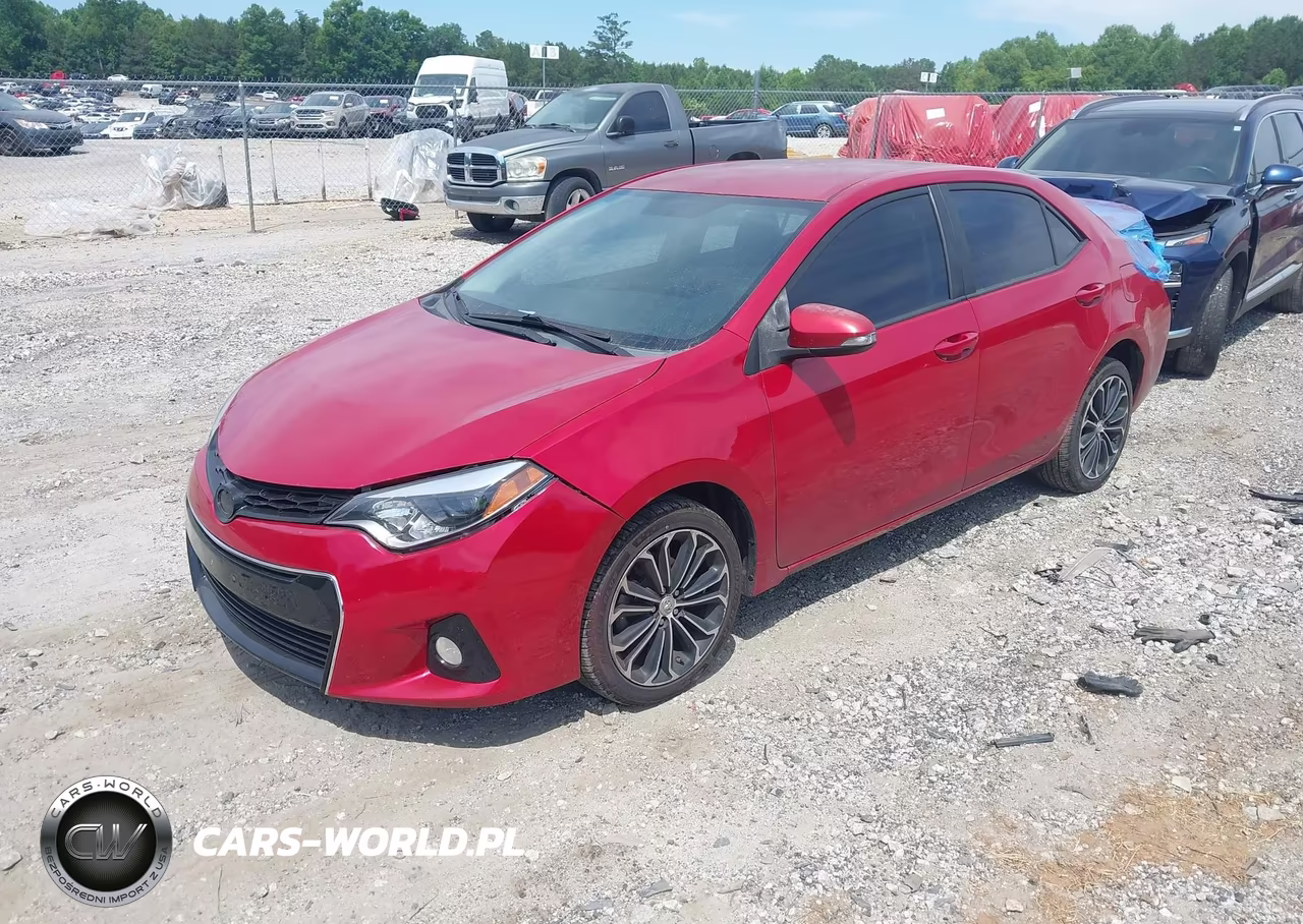 2014 Toyota Corolla S Plus VIN:2T1BURHE3EC002078 - 2