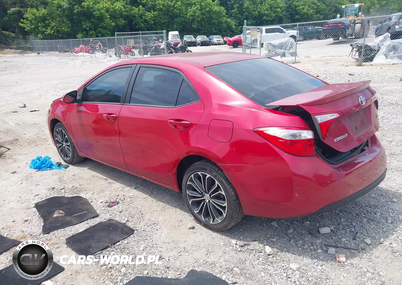 2014 Toyota Corolla S Plus VIN:2T1BURHE3EC002078 - 3
