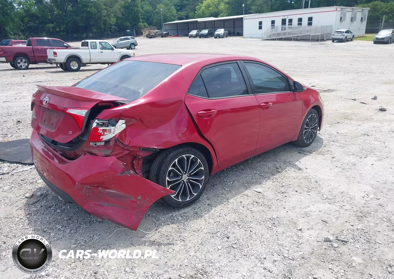2014 Toyota Corolla S Plus VIN:2T1BURHE3EC002078 - 4