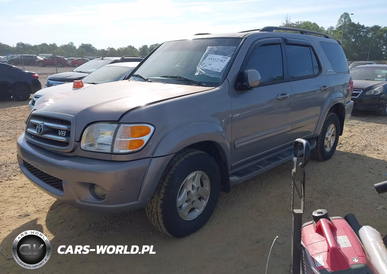 2001 Toyota Sequoia Limited V8 VIN:5TDBT48A71S026890 - 2