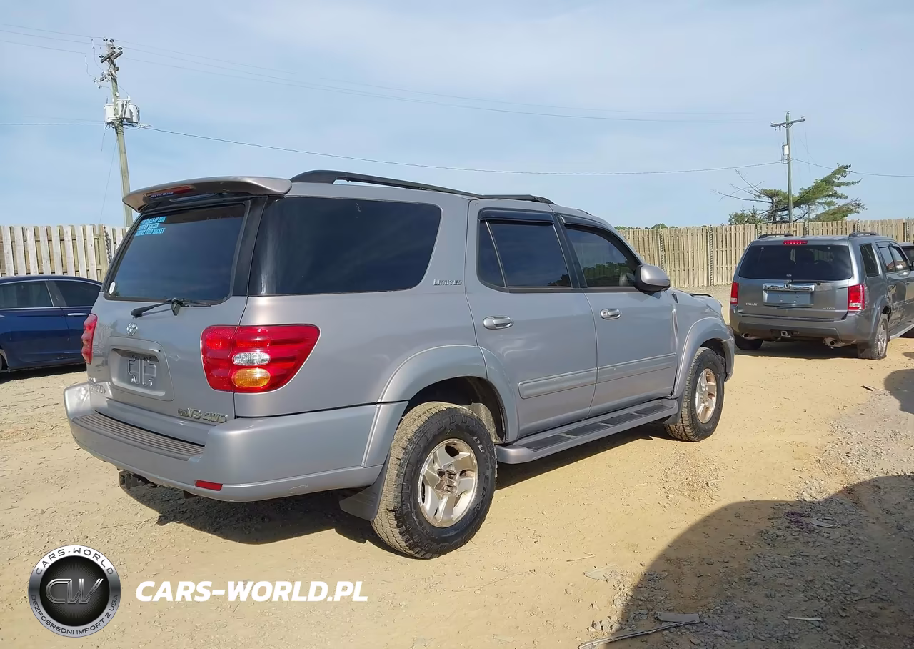 2001 Toyota Sequoia Limited V8 VIN:5TDBT48A71S026890 - 4