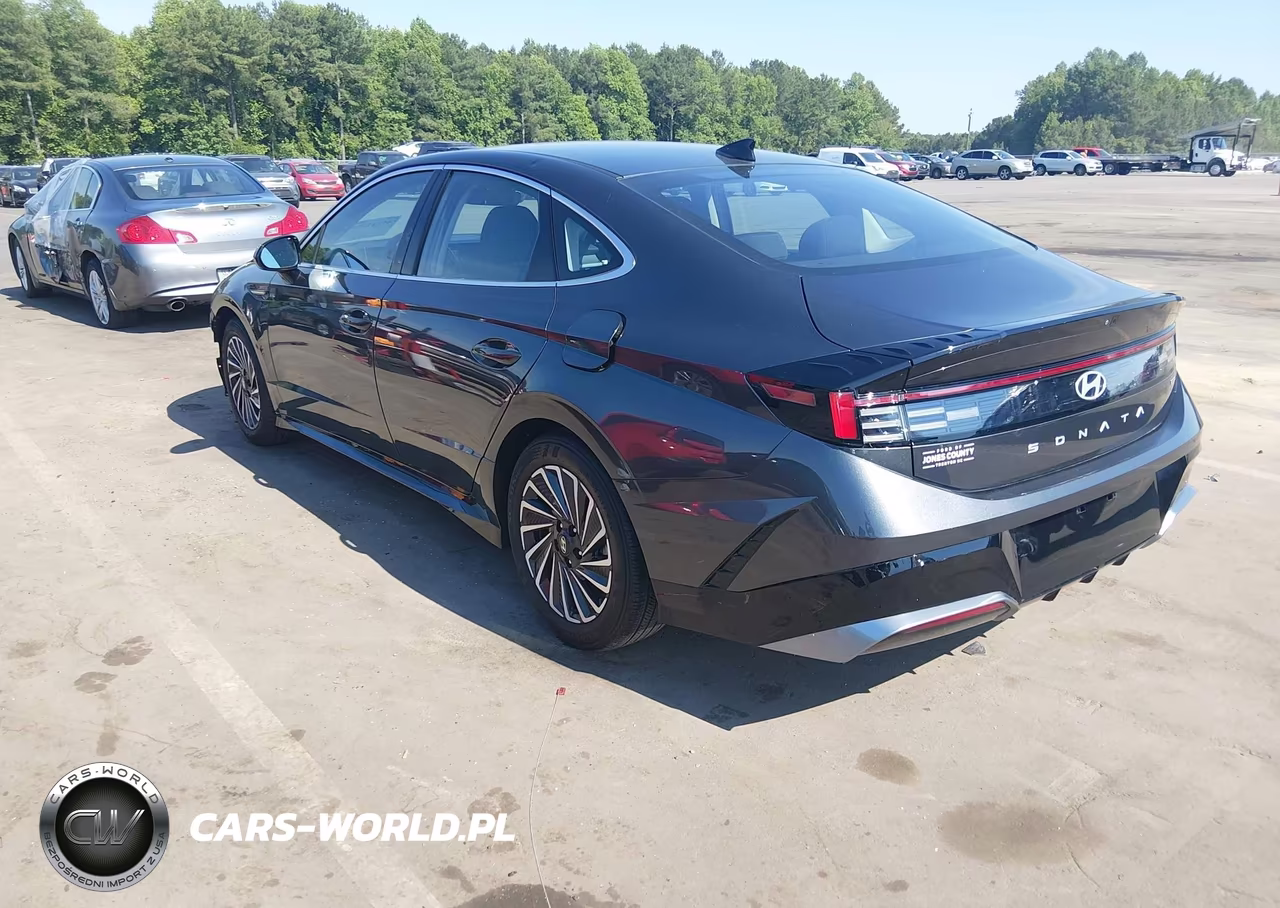 2024 Hyundai Sonata Hybrid Sel VIN:KMHL34JJ2RA096218 - 3