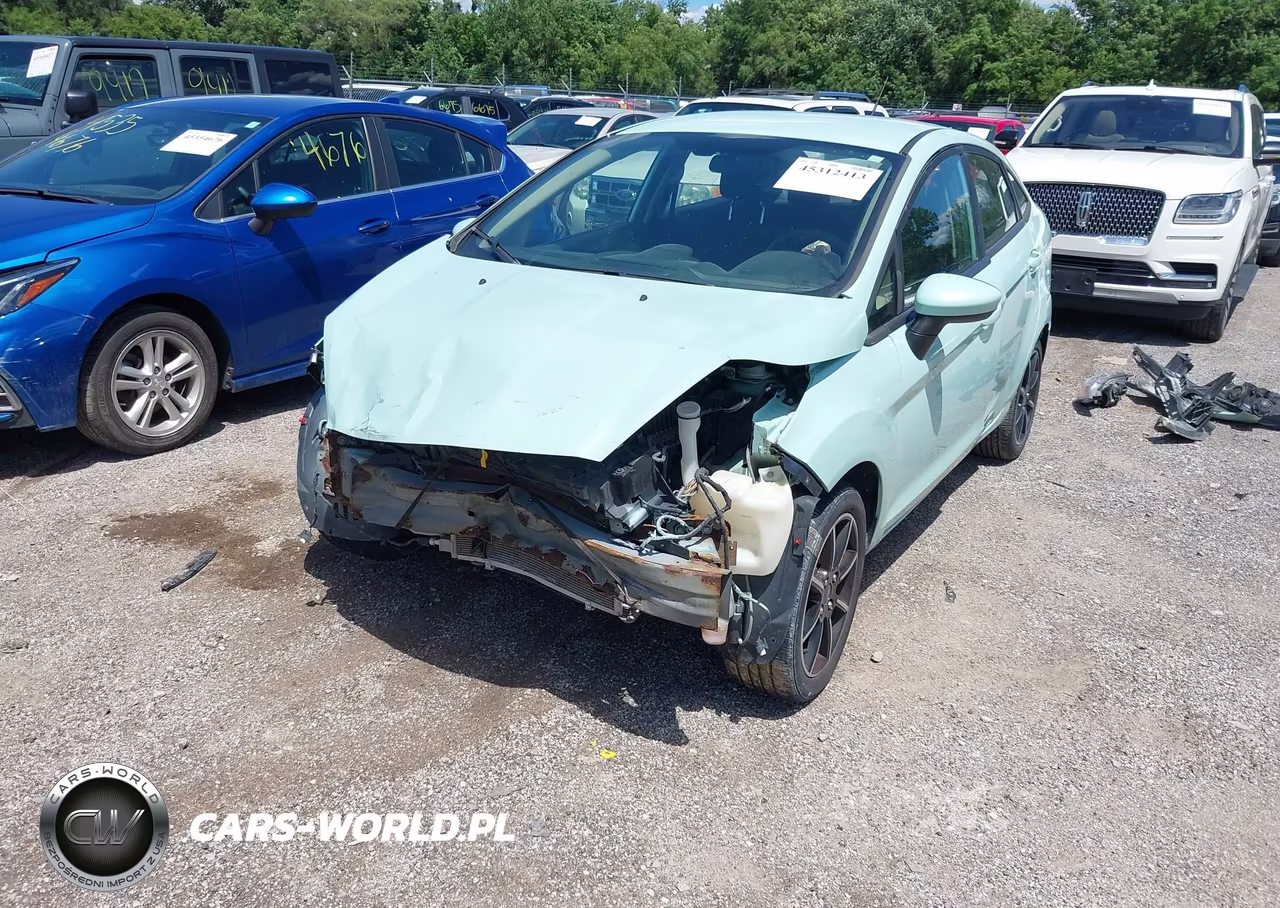 2019 Ford Fiesta Se VIN:3FADP4BJ1KM110734 - 2