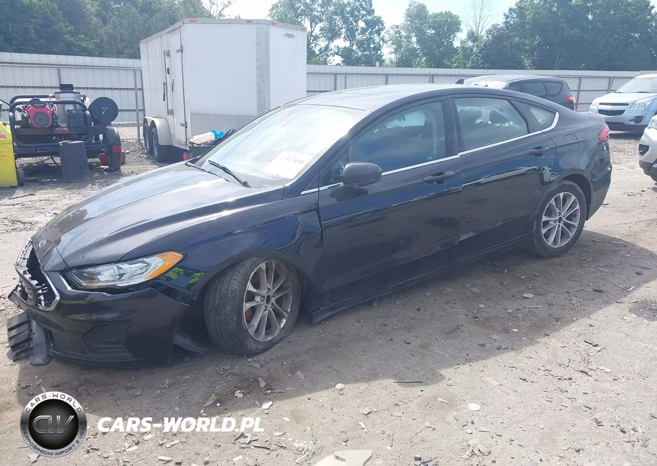 2020 Ford Fusion Se VIN:3FA6P0HD7LR249001 - 2