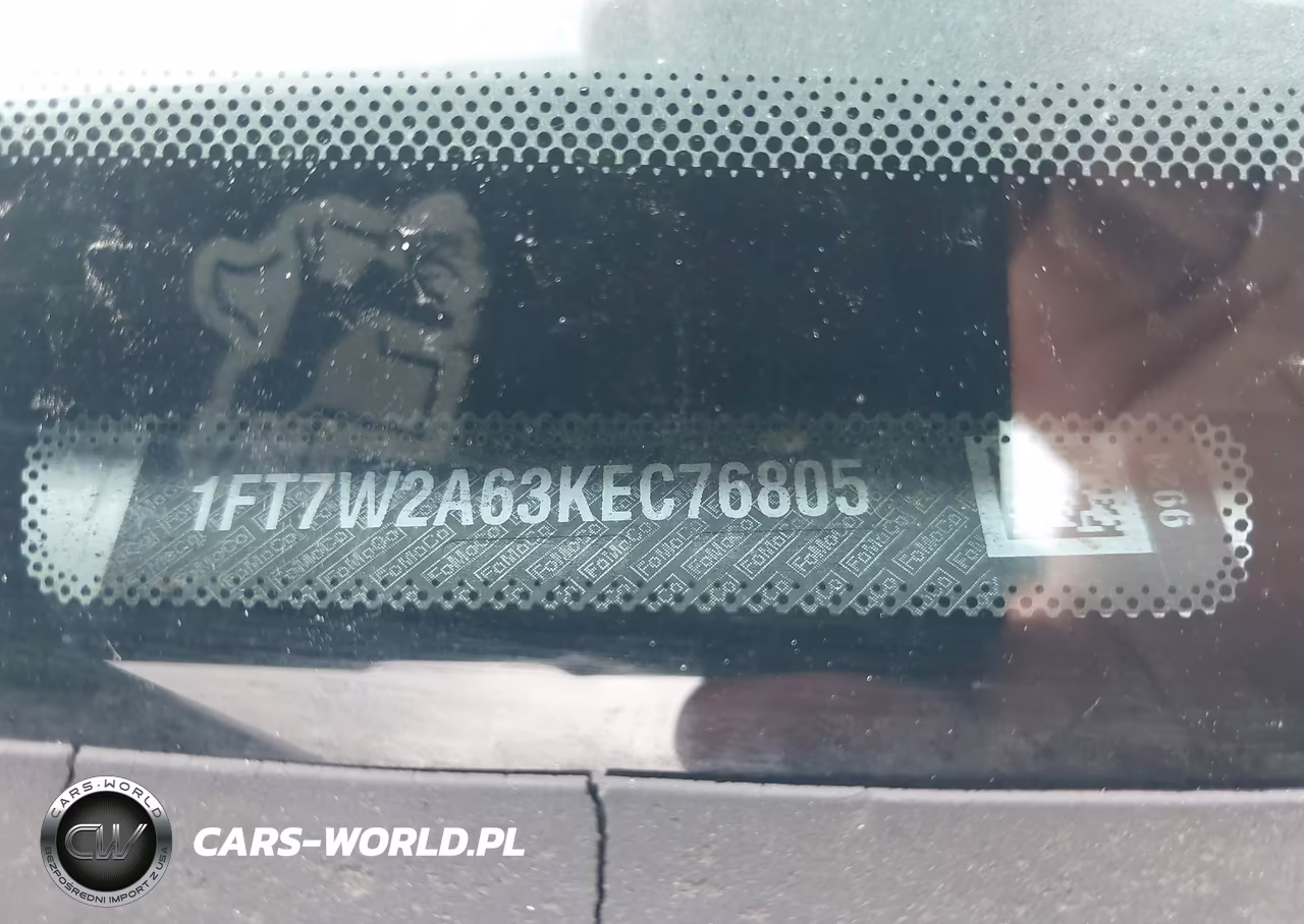2019 Ford F-250 Xl VIN:1FT7W2A63KEC76805 - 9