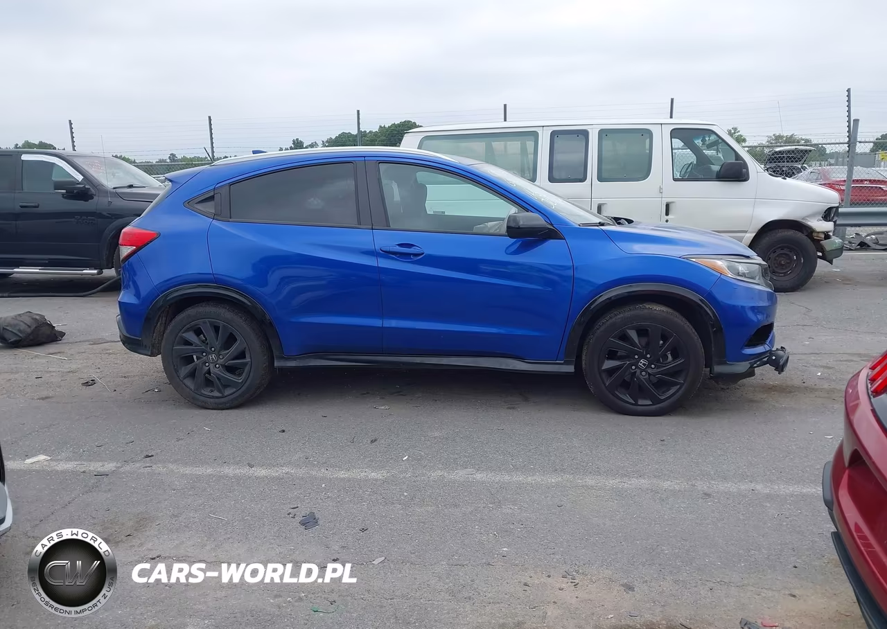 2021 Honda Hr-V 2Wd Sport VIN:3CZRU5H11MM706302 - 13