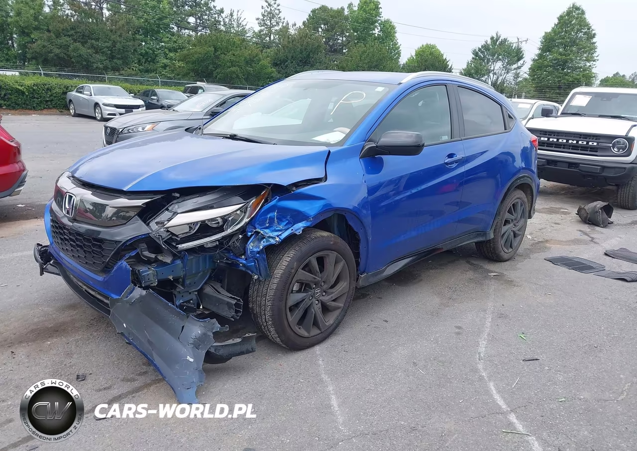 2021 Honda Hr-V 2Wd Sport VIN:3CZRU5H11MM706302 - 2