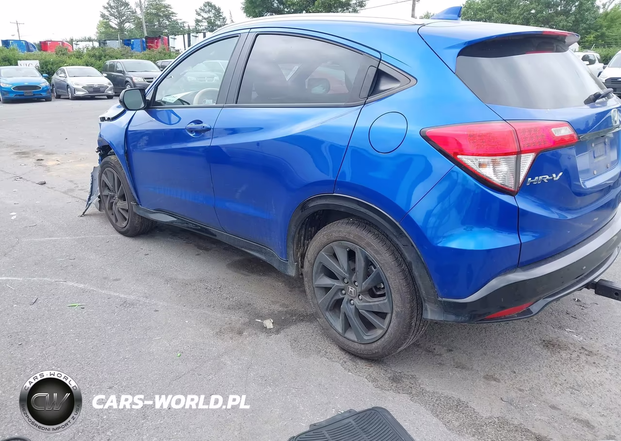 2021 Honda Hr-V 2Wd Sport VIN:3CZRU5H11MM706302 - 3