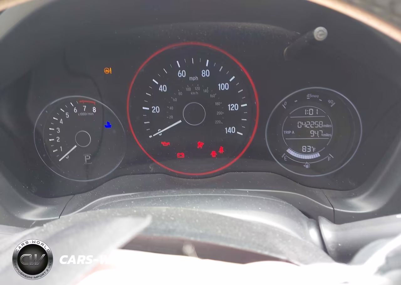 2021 Honda Hr-V 2Wd Sport VIN:3CZRU5H11MM706302 - 7