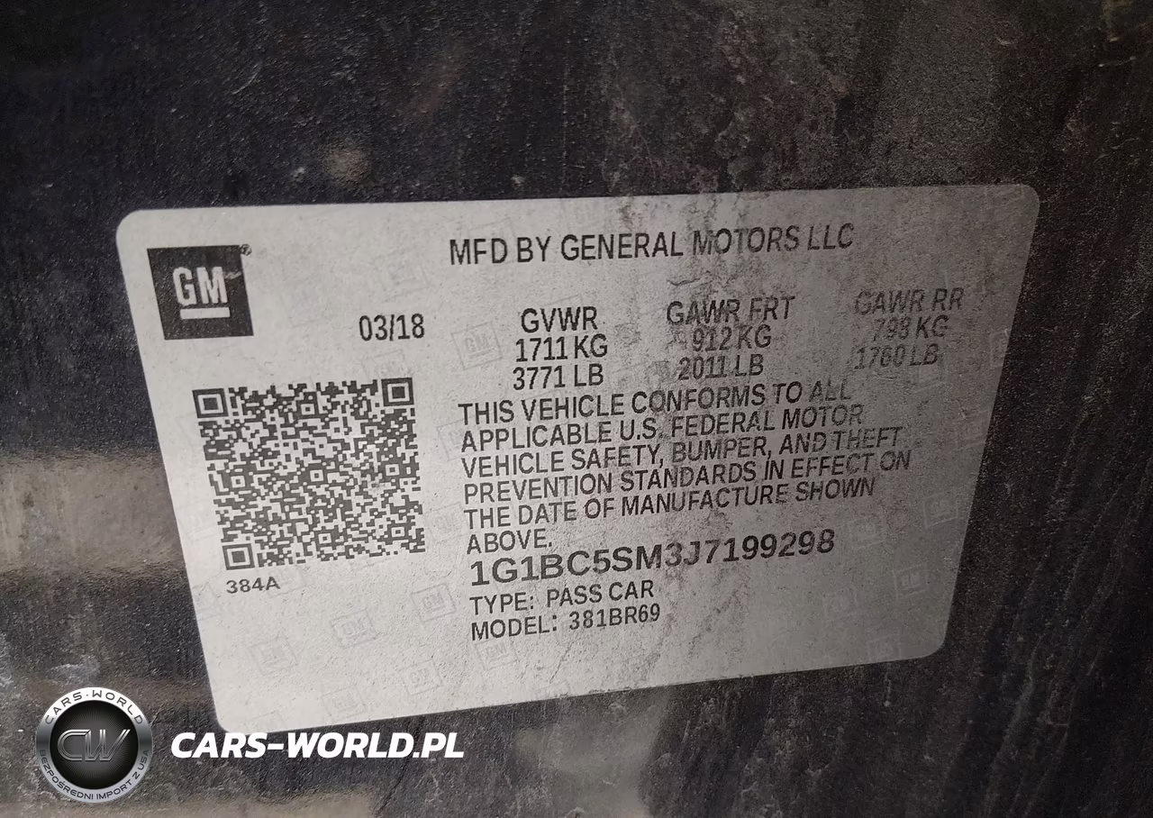 2018 Chevrolet Cruze Ls Auto VIN:1G1BC5SM3J7199298 - 9