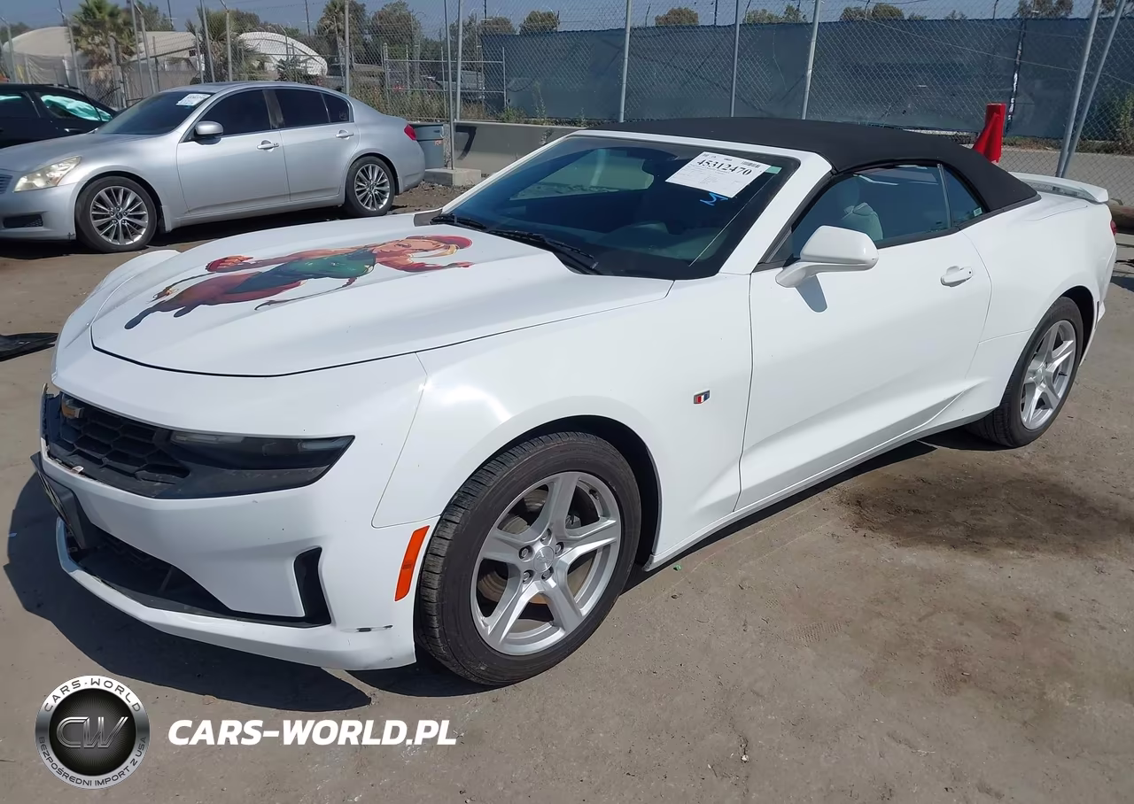 2020 Chevrolet Camaro Rwd 1Lt VIN:1G1FB3DX7L0110182 - 2