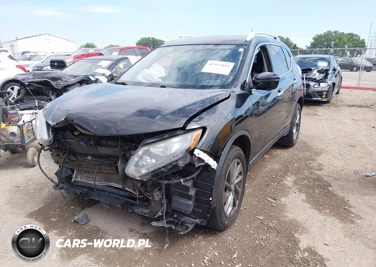 2016 Nissan Rogue Sl VIN:KNMAT2MV3GP719080 - 2