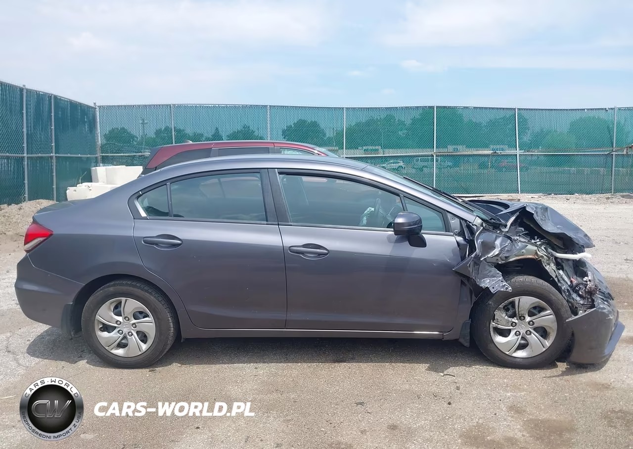 2015 Honda Civic Lx VIN:19XFB2F56FE077801 - 13