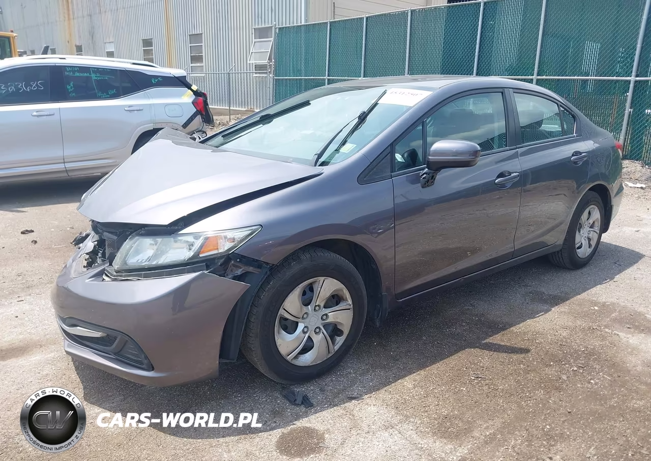 2015 Honda Civic Lx VIN:19XFB2F56FE077801 - 2