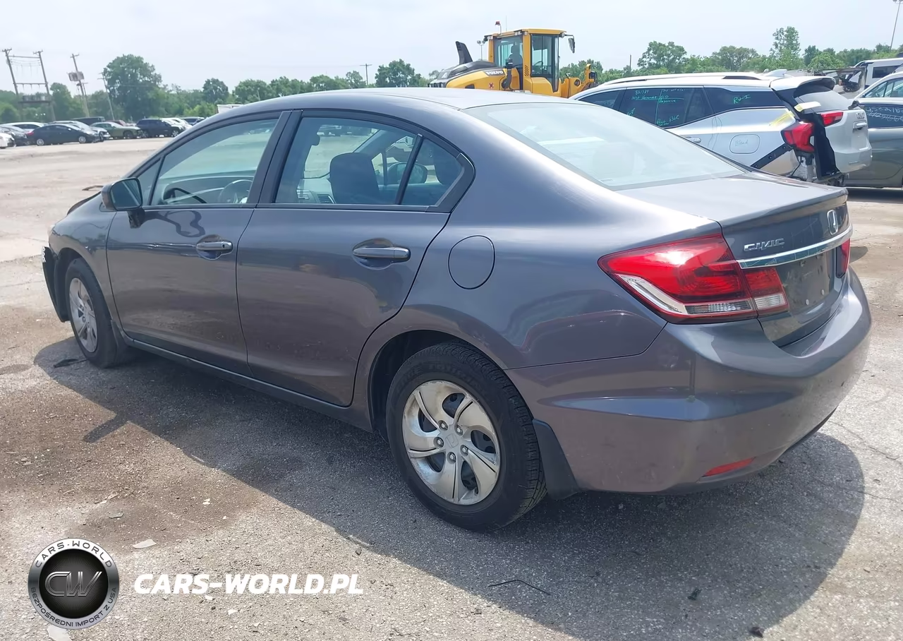 2015 Honda Civic Lx VIN:19XFB2F56FE077801 - 3