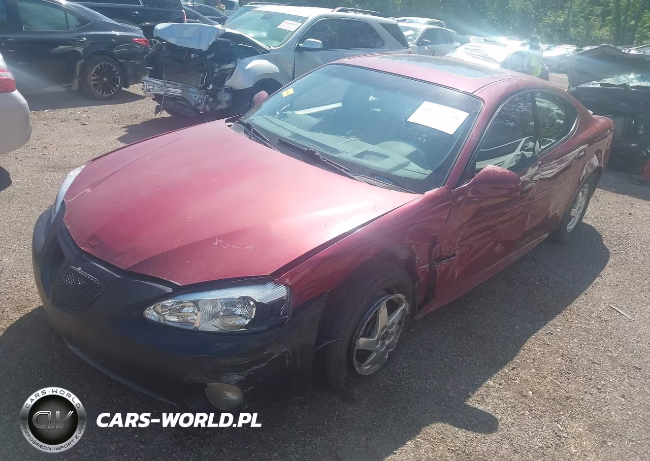 2004 Pontiac Grand Prix Gt2 VIN:2G2WS522841273041 - 2