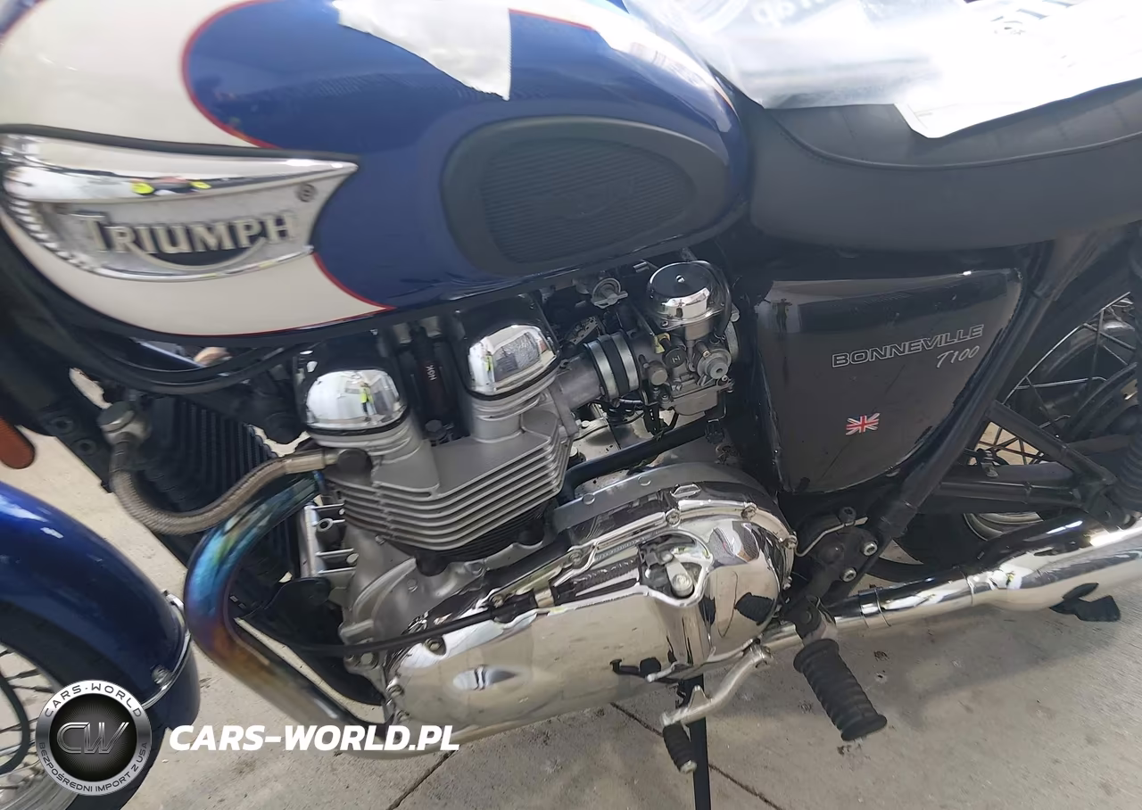 2003 Triumph Motorcycle T100 Bonneville VIN:SMT910HN63J180895 - 9