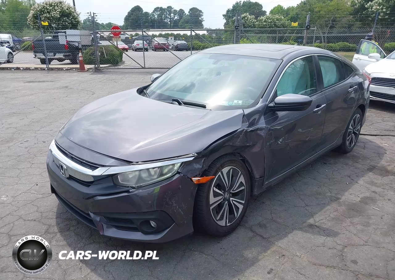 2016 Honda Civic Ex-T VIN:19XFC1F32GE011592 - 2