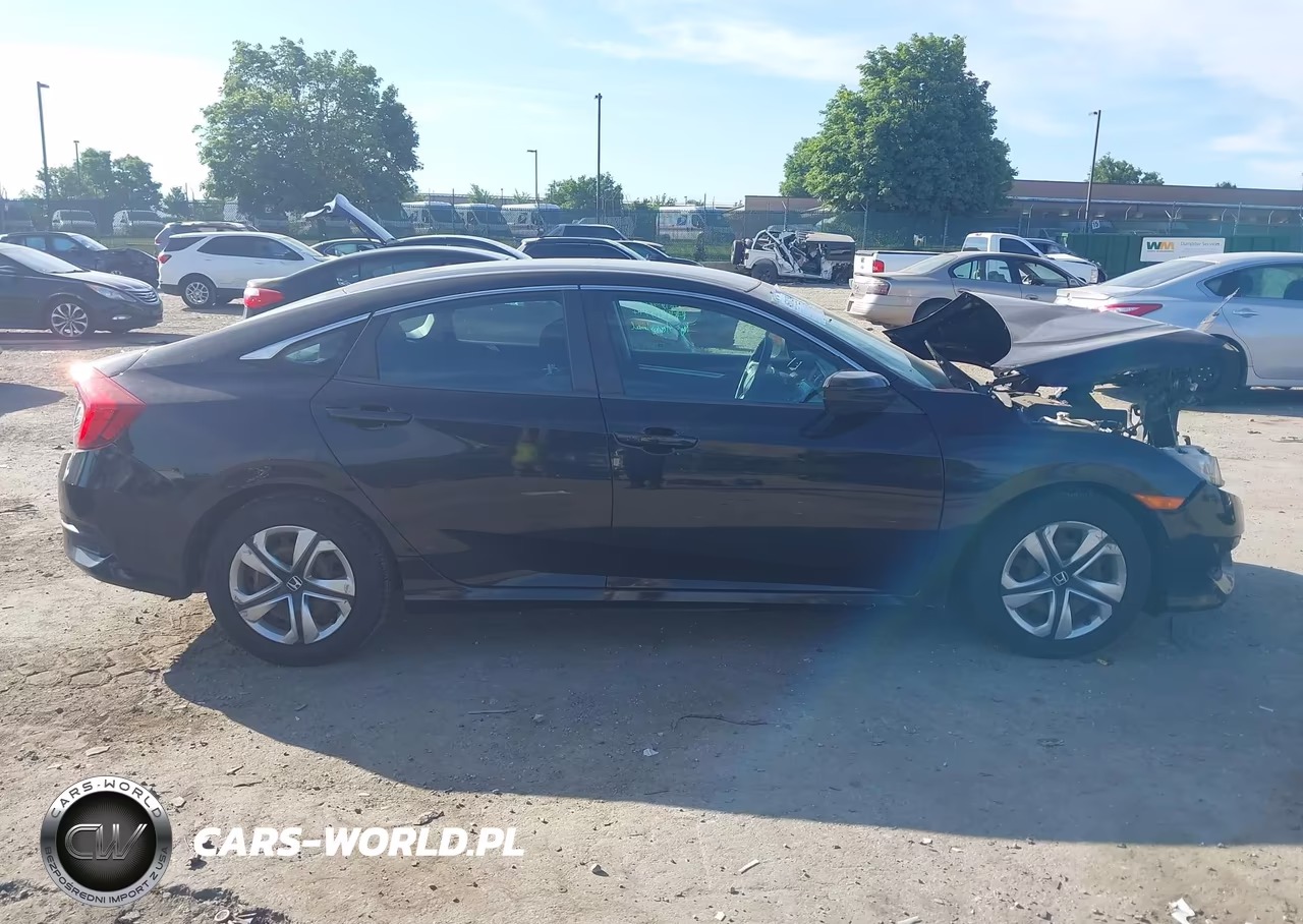 2017 Honda Civic Lx VIN:19XFC2F56HE206815 - 12