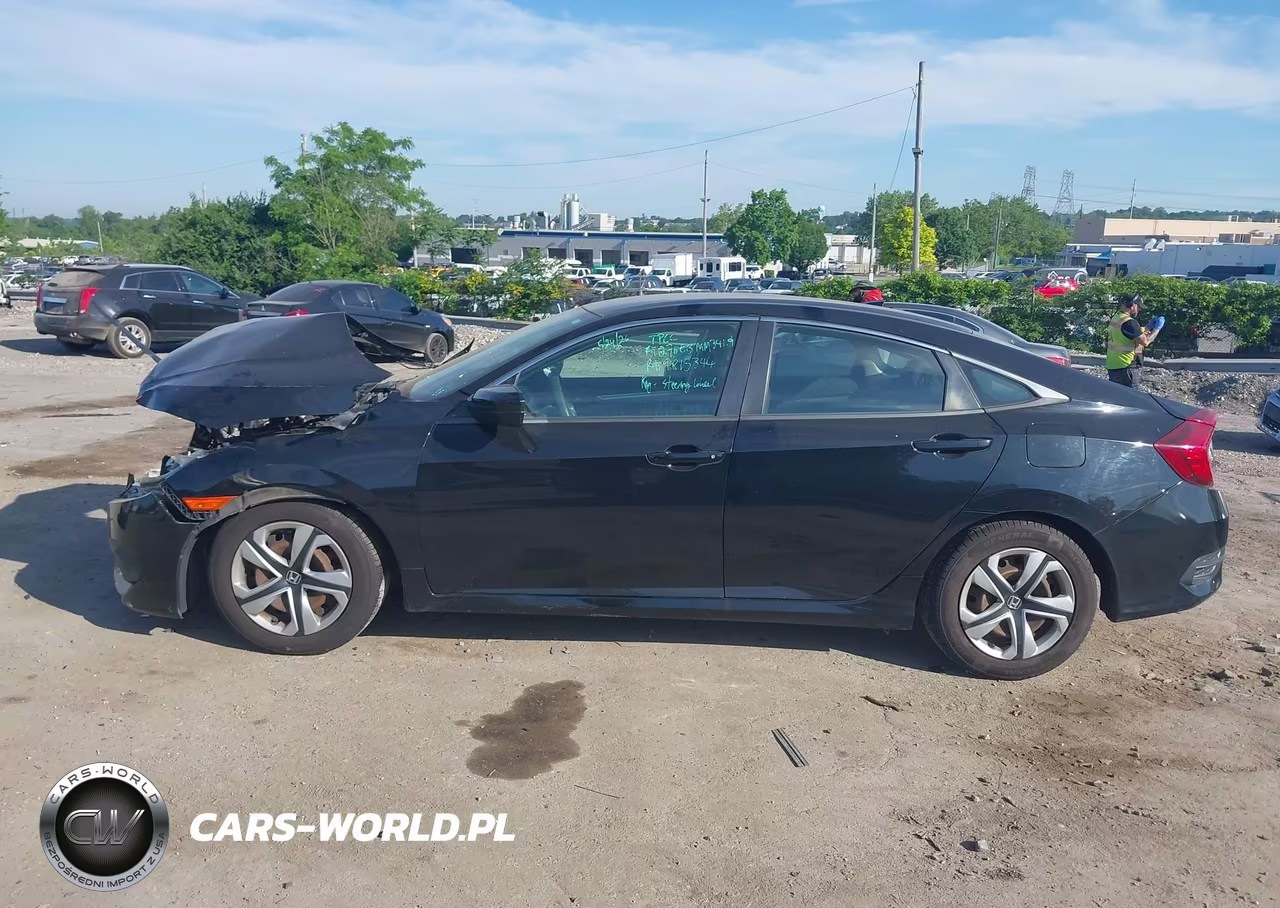 2017 Honda Civic Lx VIN:19XFC2F56HE206815 - 13